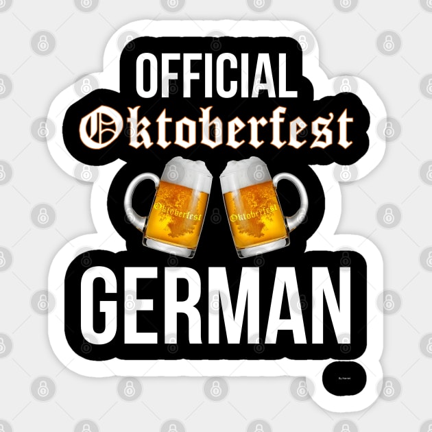 Official Oktoberfest German - Oktoberfest Octoberfest Sticker by giftideas